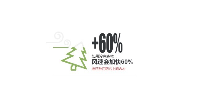 多色插画PPT条形图