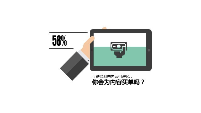 多色插画PPT柱状图