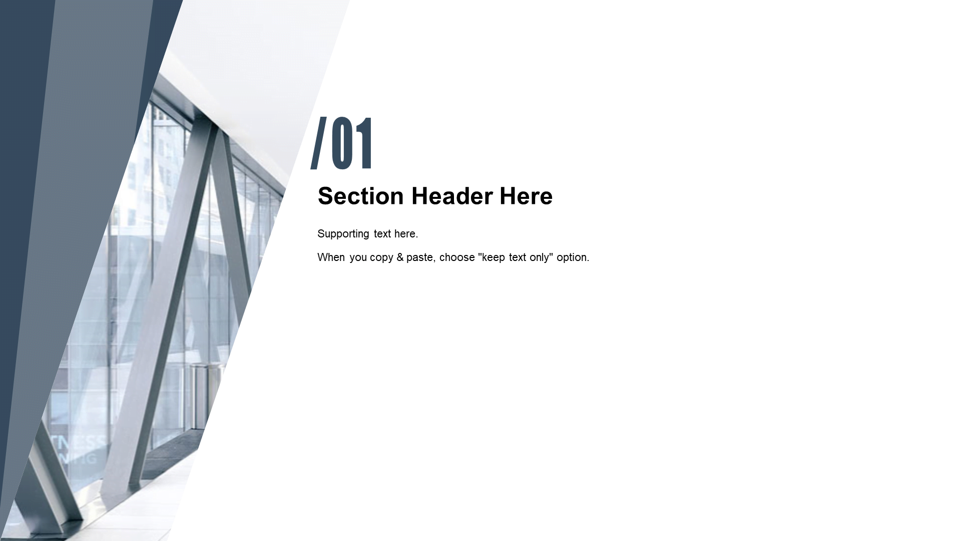 Blue Creative Business Real Estate Finance Business Plan PPT Theme