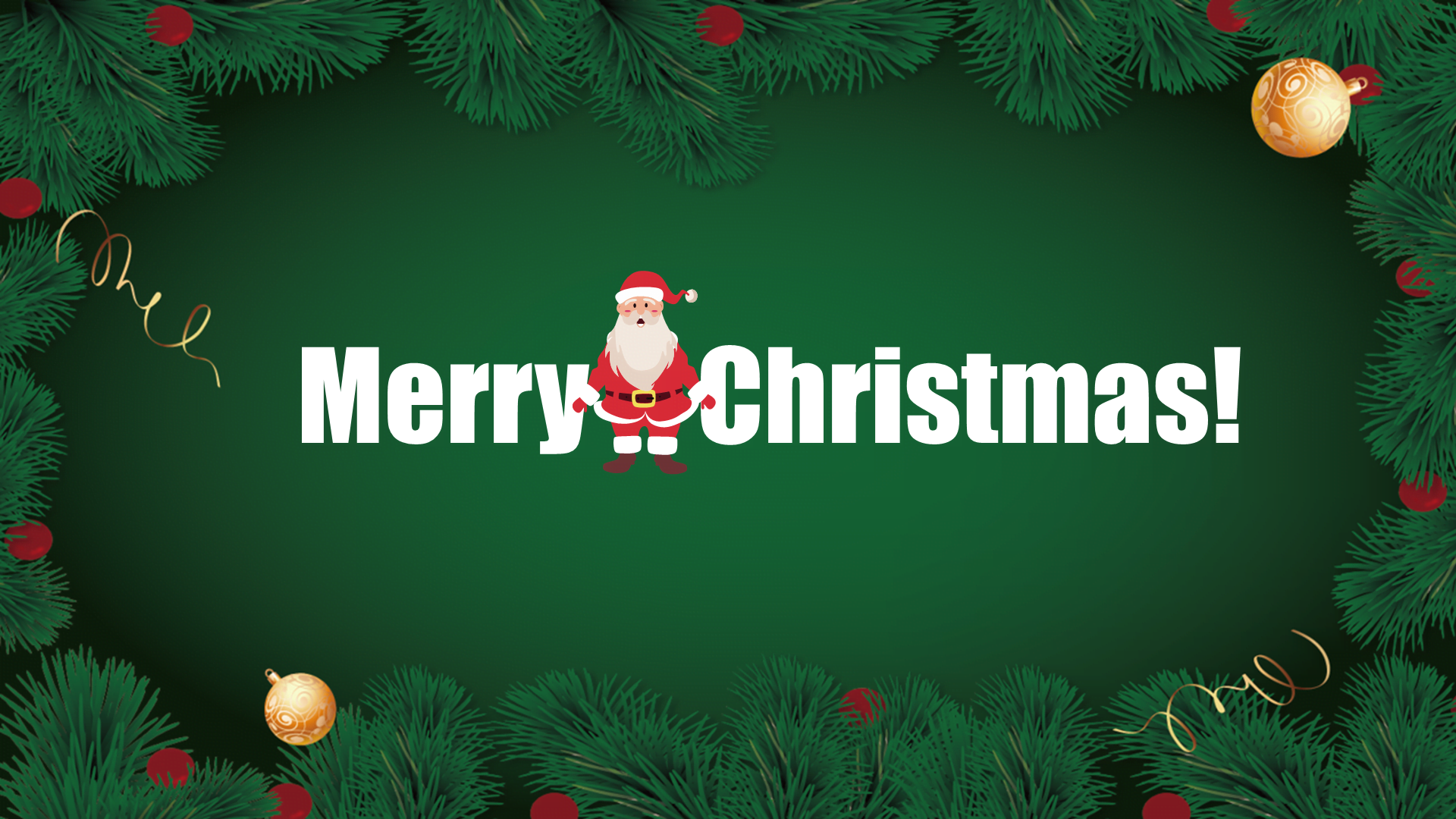 Green Creative Christmas Activities Planning Festival Celebration PPT Material