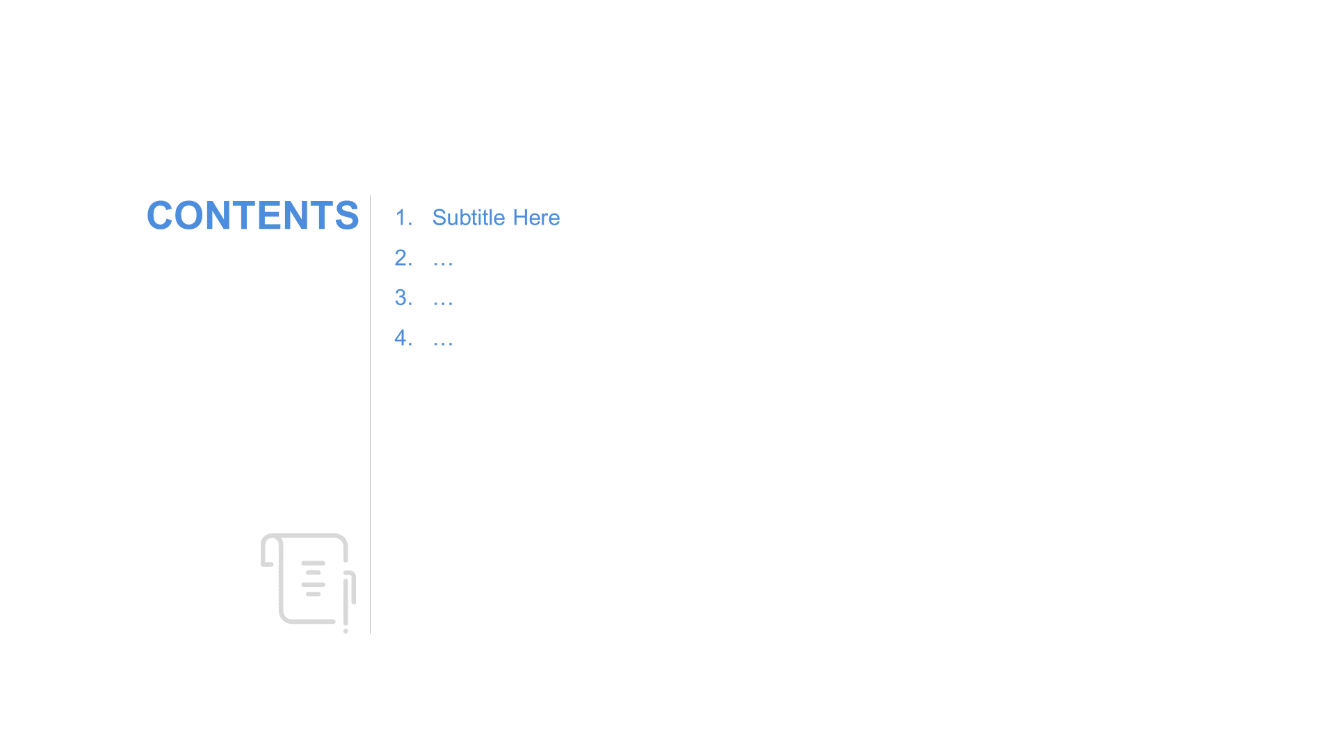 Blue Illustration Education Learning Training Courseware PPT Topic
