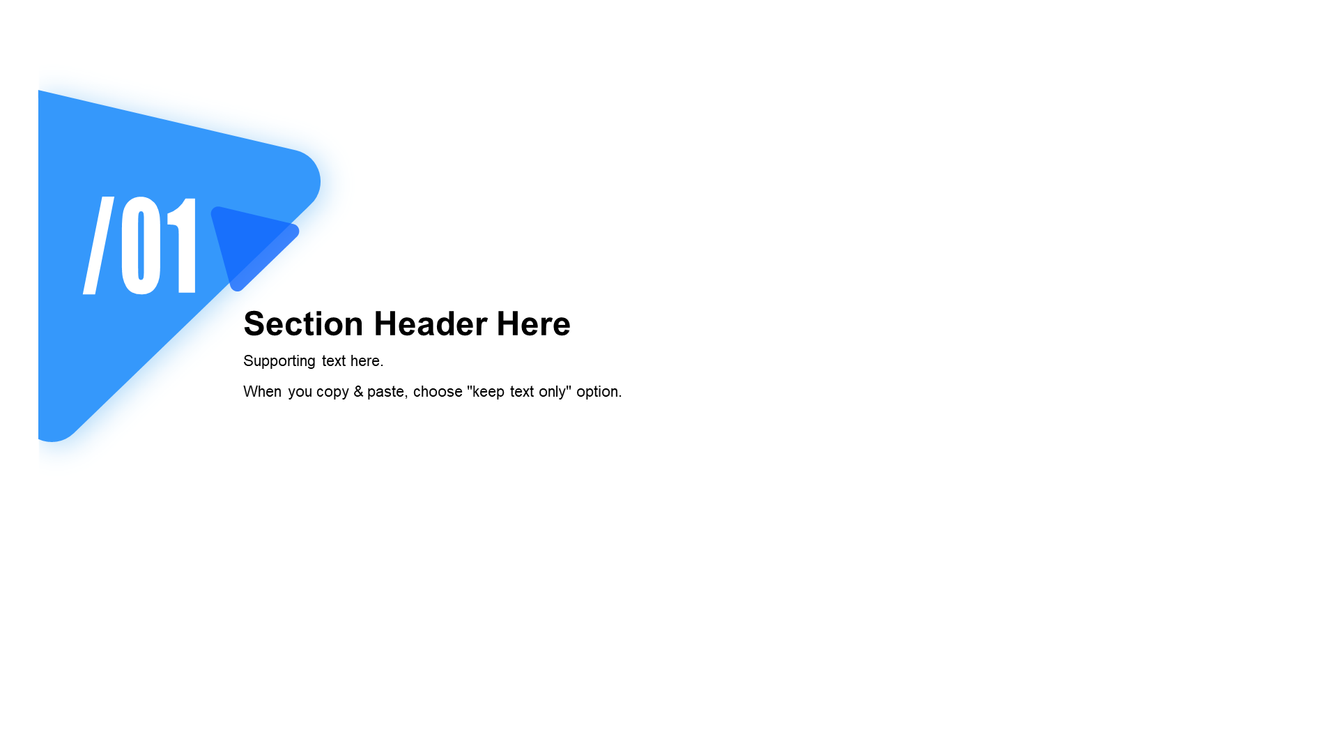 Blue Geometry Simple Internet Communication Work Summary PPT Theme