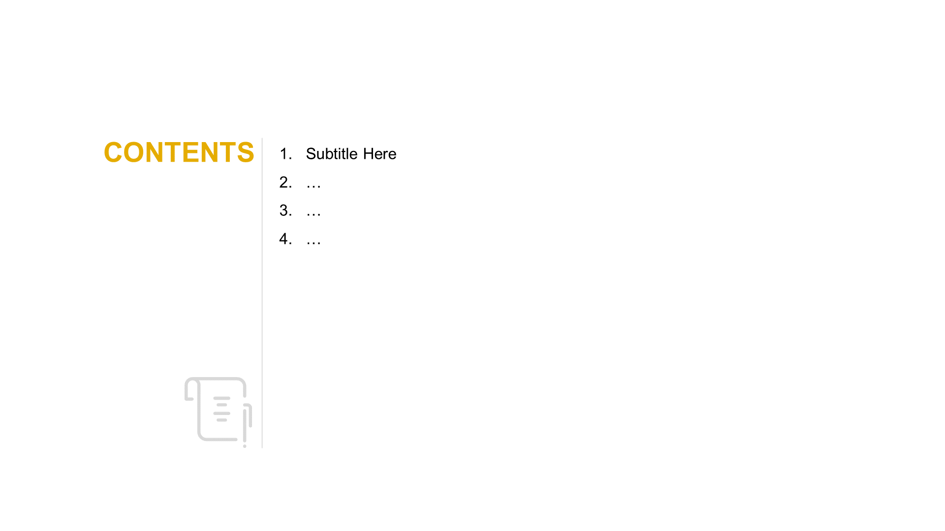 PPT Theme of Grey Illustration Education Industry Training Courseware