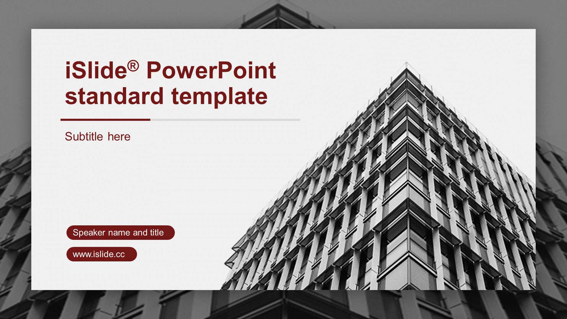 Black Business Creative Office Real Estate Finance Business Plan PPT Theme