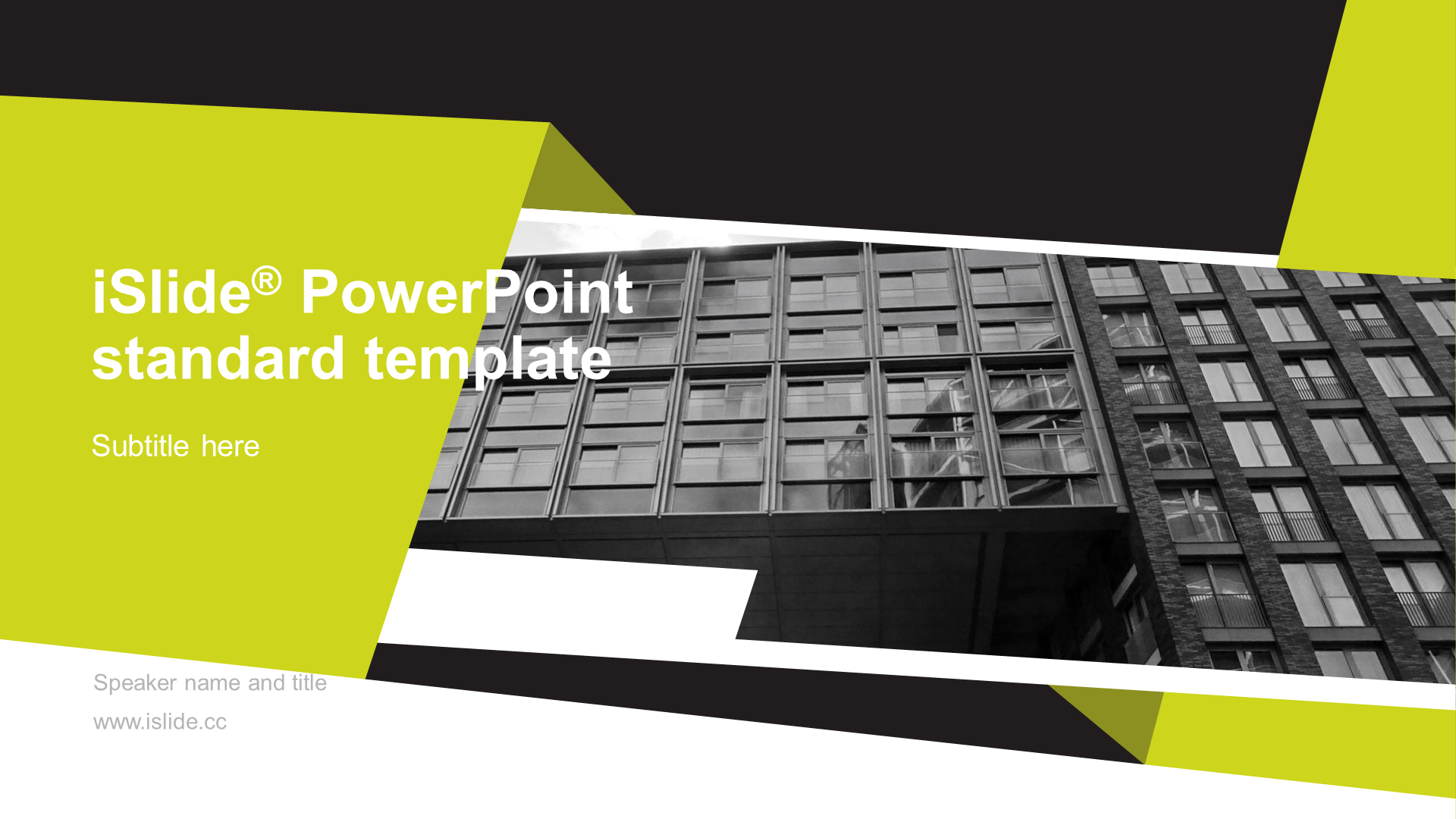 PPT Theme of Business Plan for Green Business Service Industry