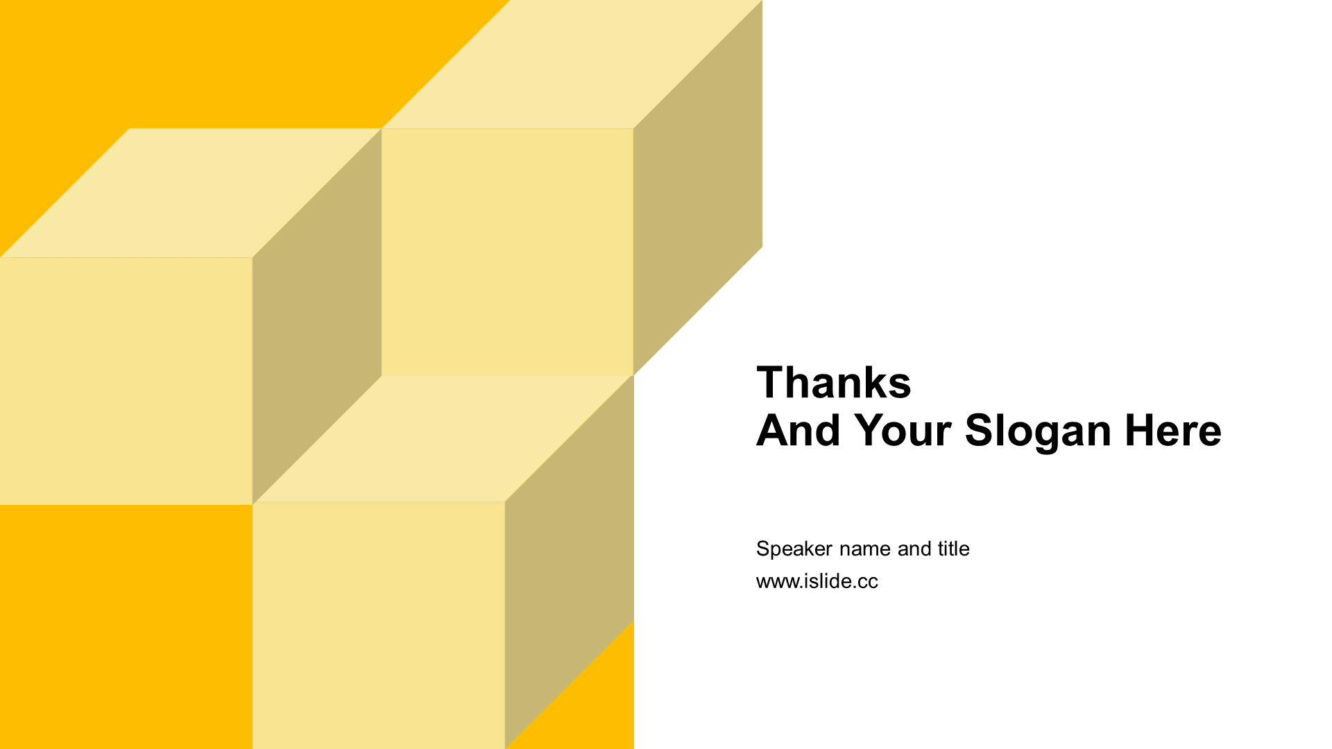 Yellow Illustration PPT Theme of Financial Bank Insurance Business Plan
