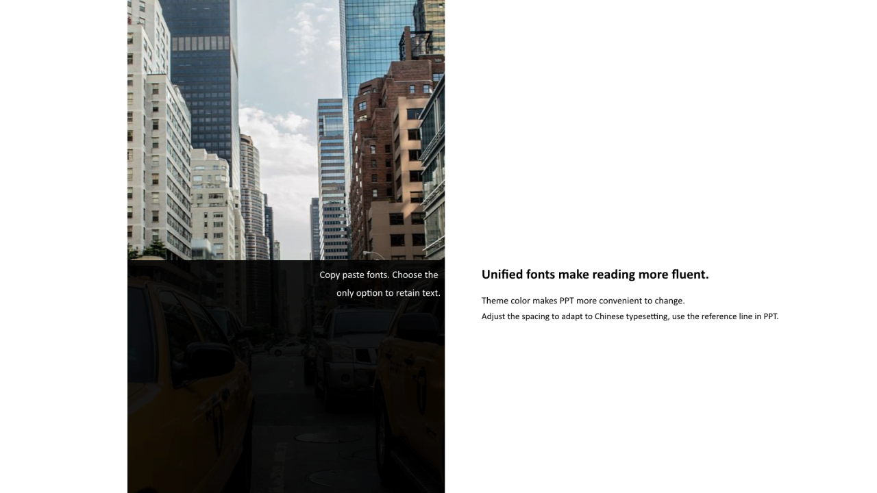 黑色矩形扁平1项PPT列表