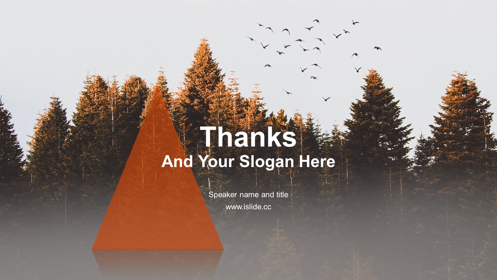 PPT Theme of Orange Creative Energy and Chemical Festival Celebration