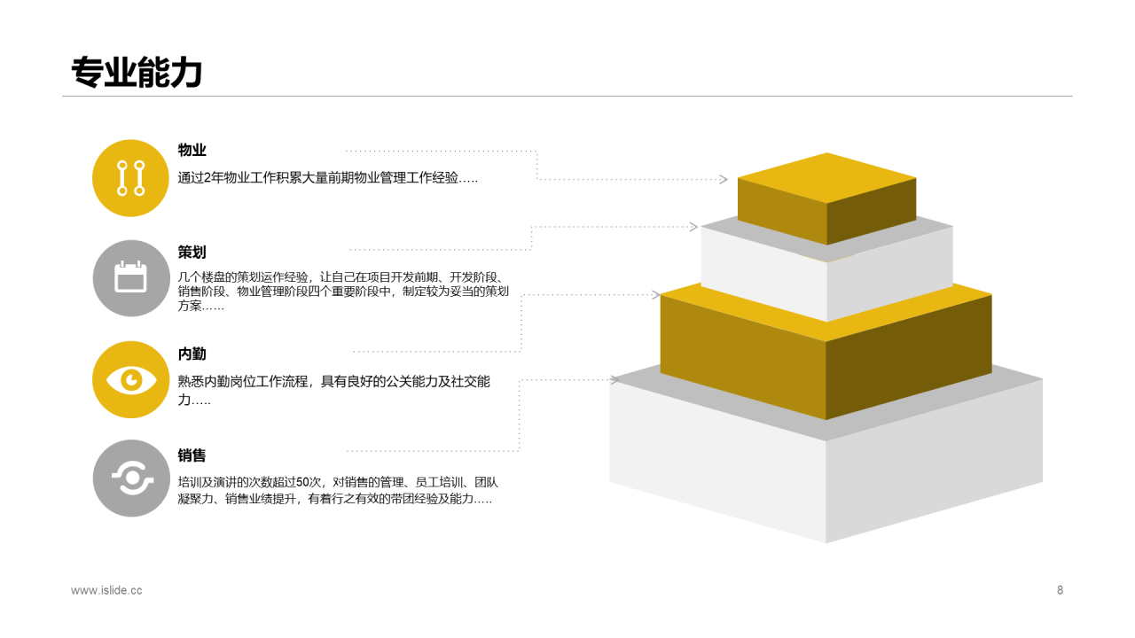 多色插画风销售经理岗位竞聘述职PPT模板