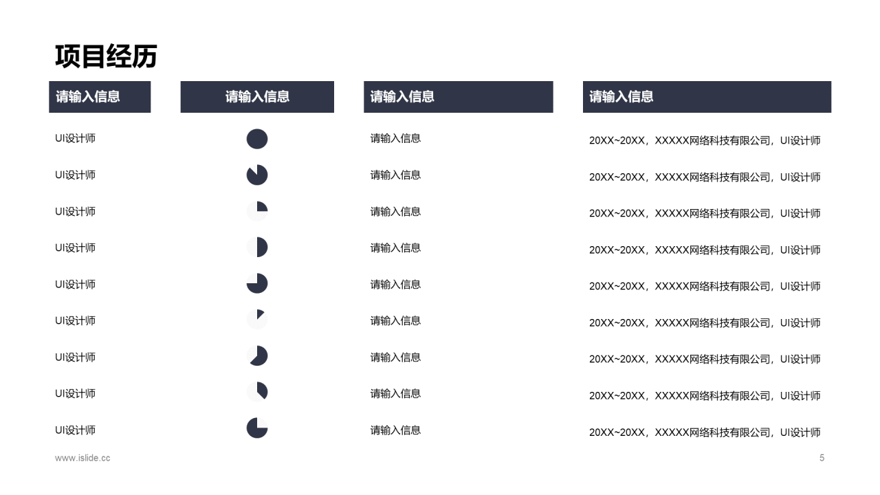 黑色商务UI设计师岗位竞聘述职PPT素材下载