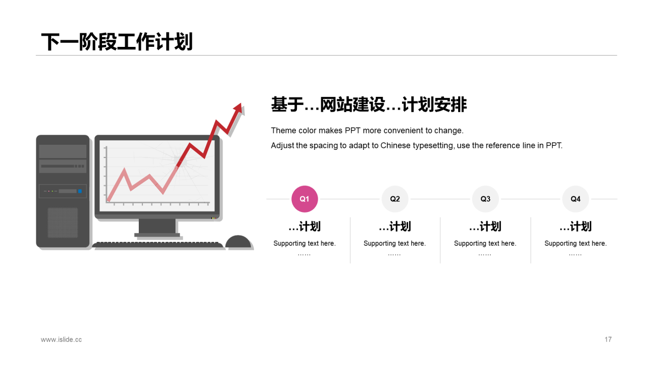 多色插画教育培训研究报告PPT案例