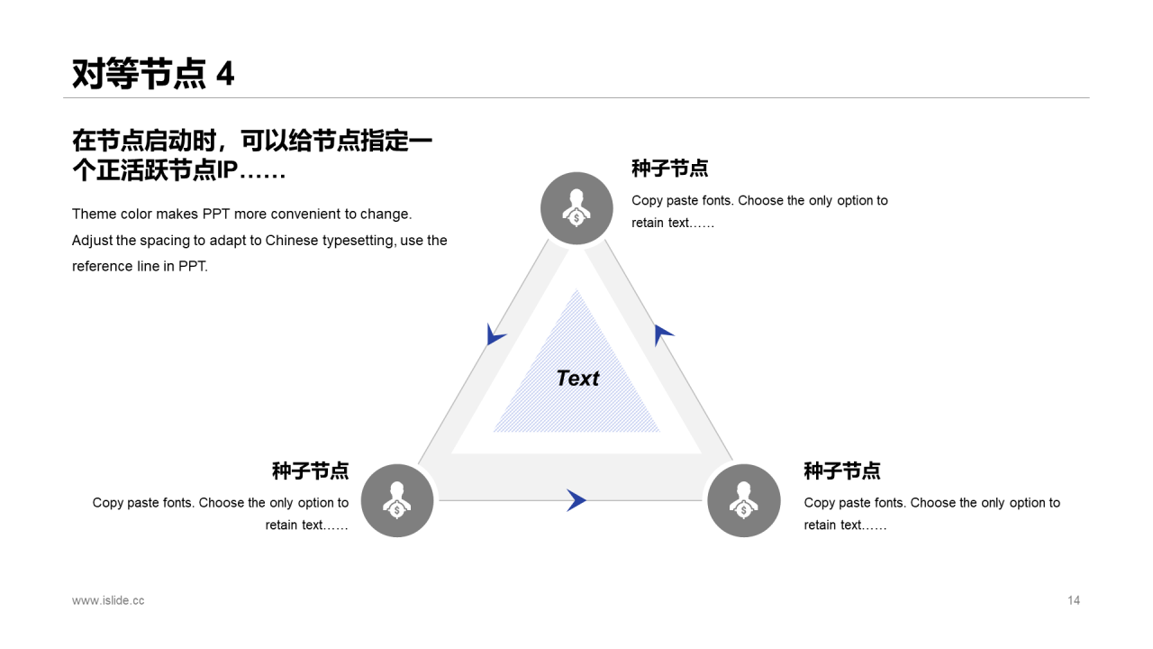 蓝色插画市场营销分析说明书PPT下载