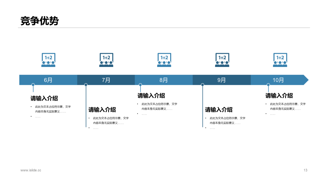 白色商务电子商务公司市场营销活动PPT素材下载