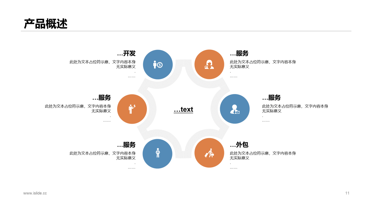 白色简约网络科技有限公司PPT案例