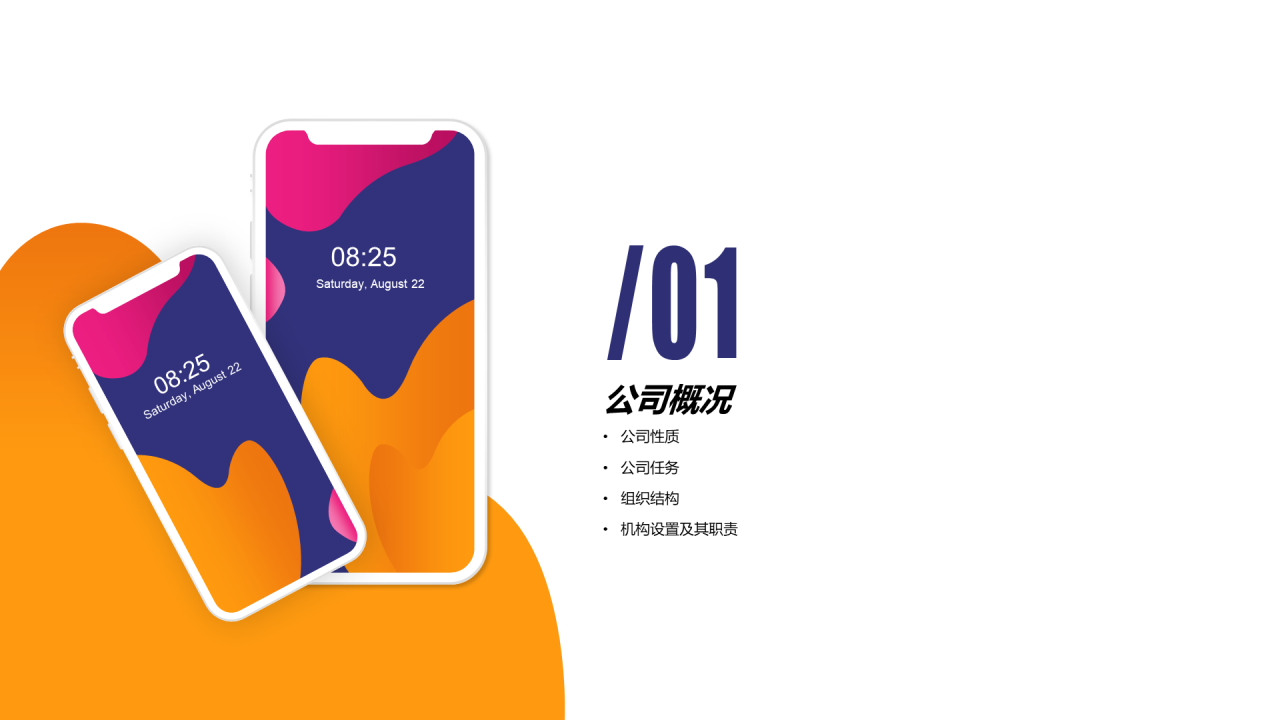 多色商务智能手机B系列商务计划书PPT案例