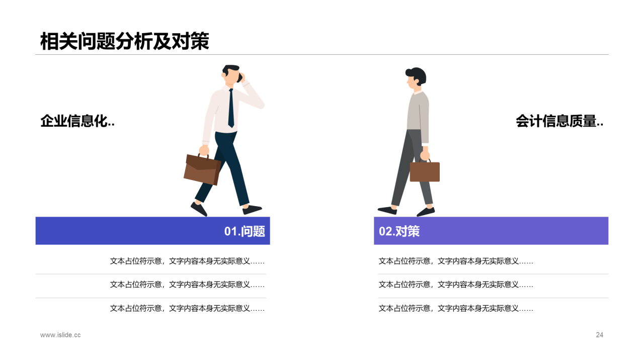 紫色插画风信息化与会计信息质量研究毕业答辩PPT下载