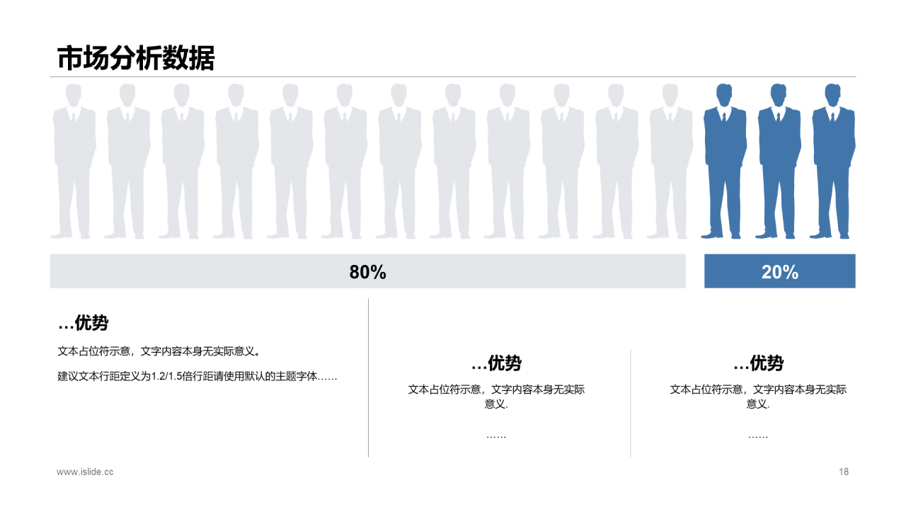 多色商务旅游行业调研市场营销PPT素材