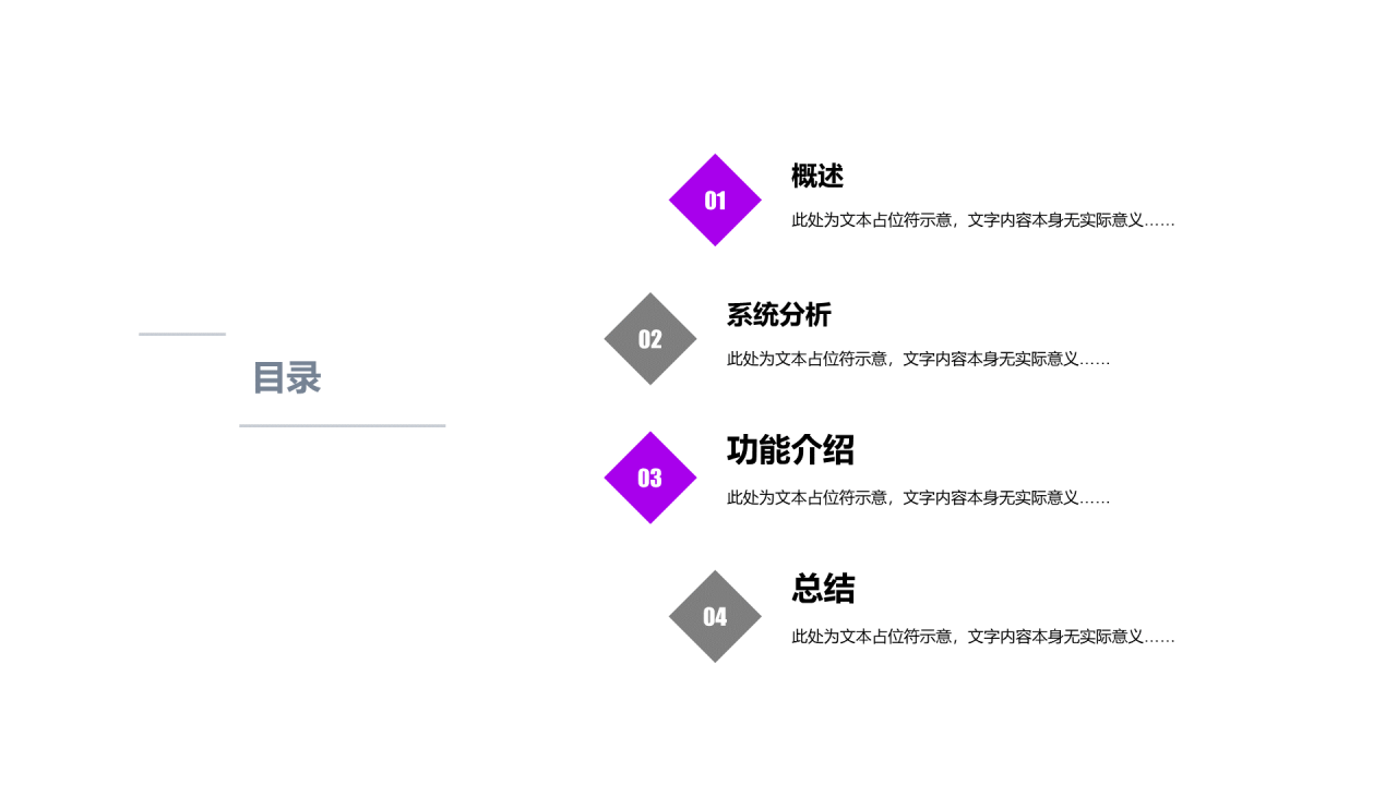 黑色商务风物联网智能家居系统研究报告PPT模板