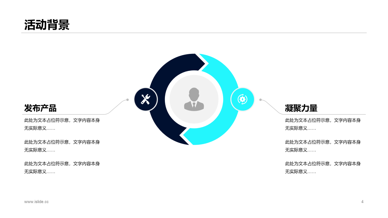 蓝色科技风格发布会活动策划方案PPT模板下载