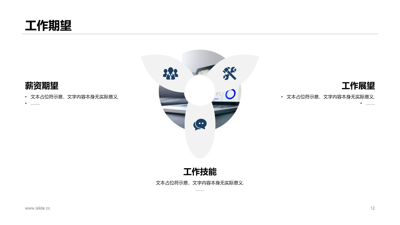 蓝色商务个人简历岗位竞聘述职PPT下载
