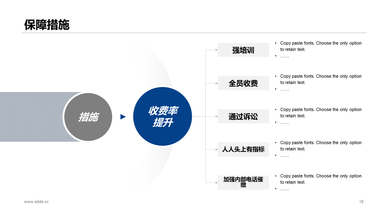 蓝色商务地产行业上半年工作总结报告PPT素材下载