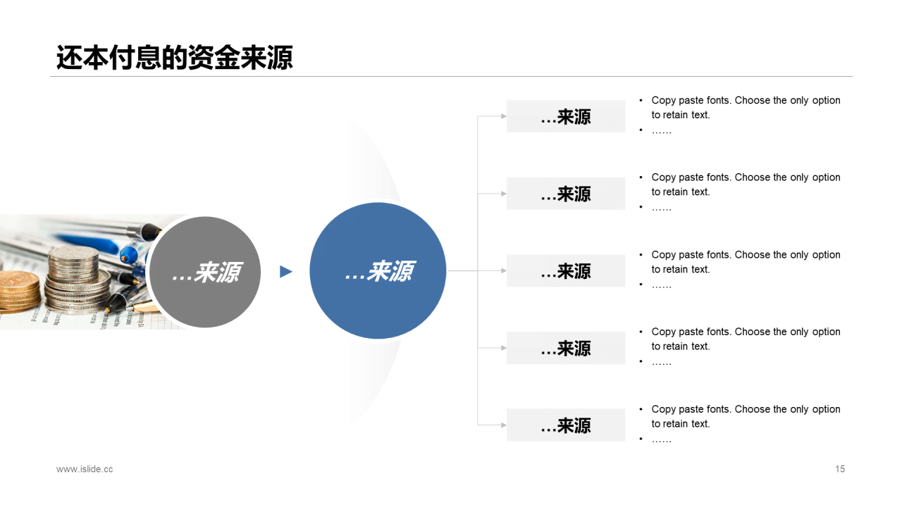 蓝色商务风项目建设估算培训课件PPT下载
