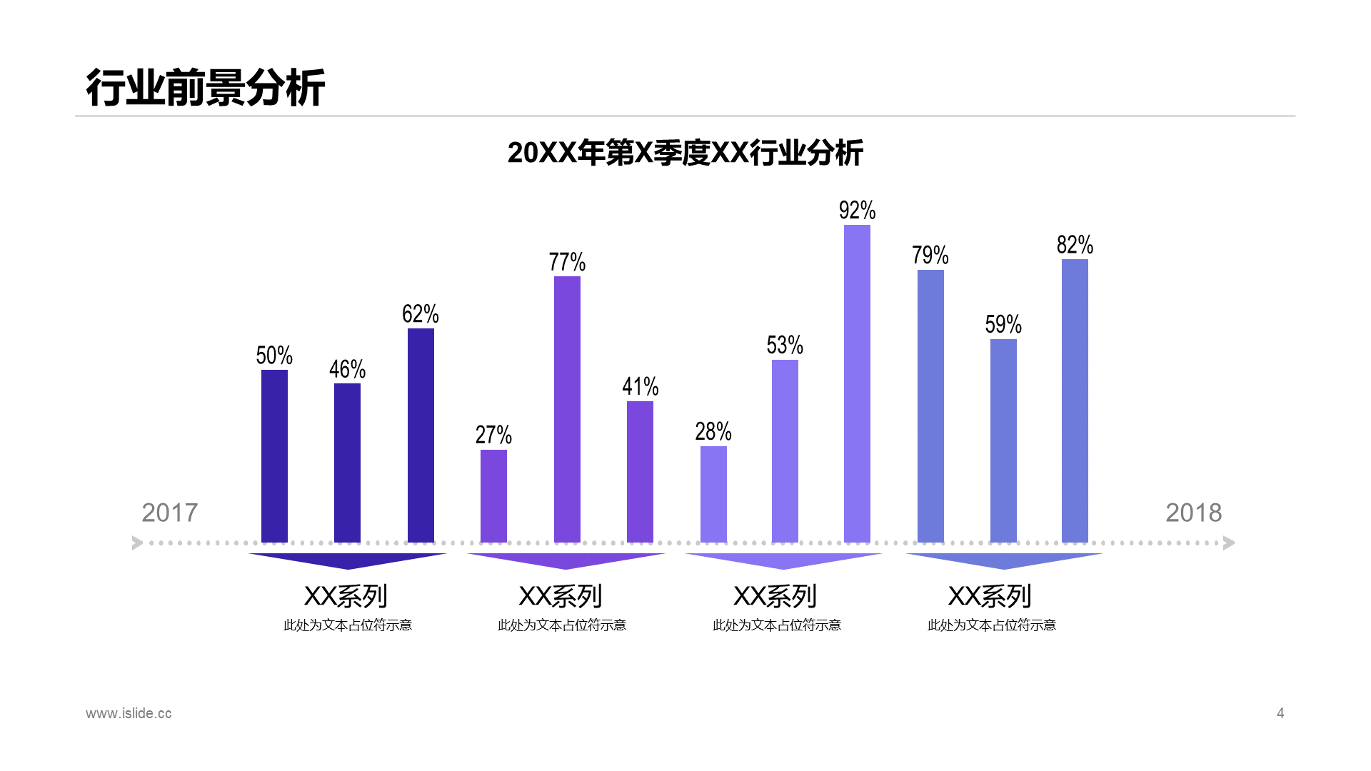 紫色科技izse季度市场营销计划商业计划书PPT模板