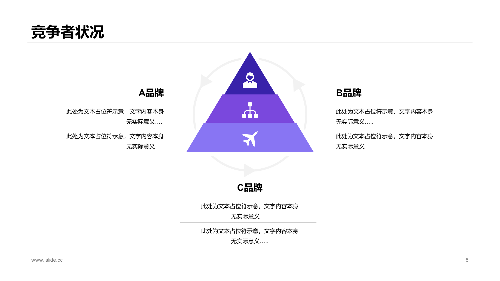 紫色科技izse季度市场营销计划商业计划书PPT模板