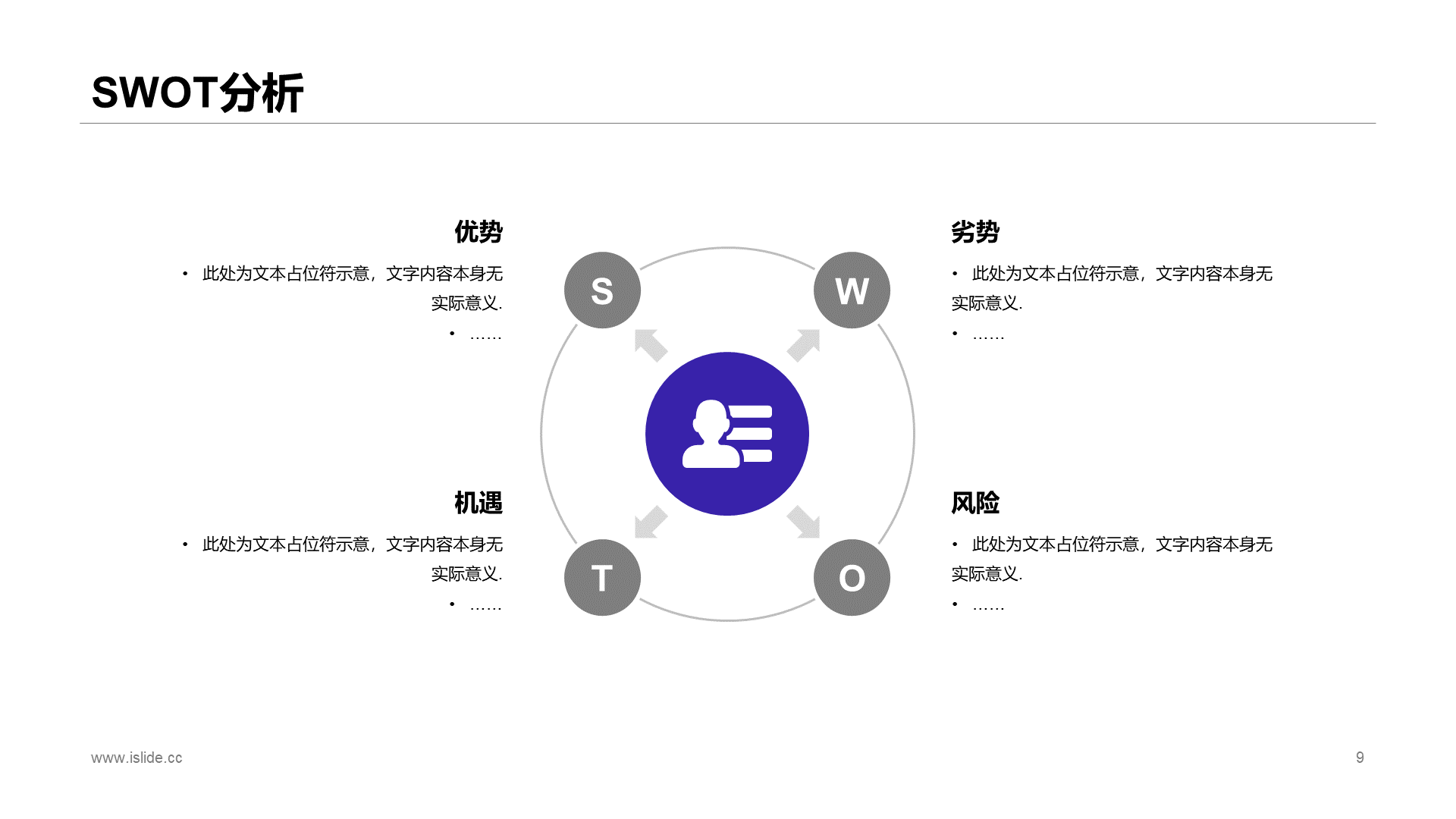 紫色科技izse季度市场营销计划商业计划书PPT模板