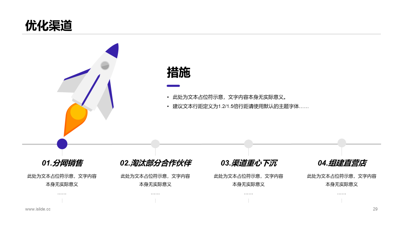 紫色科技izse季度市场营销计划商业计划书PPT模板