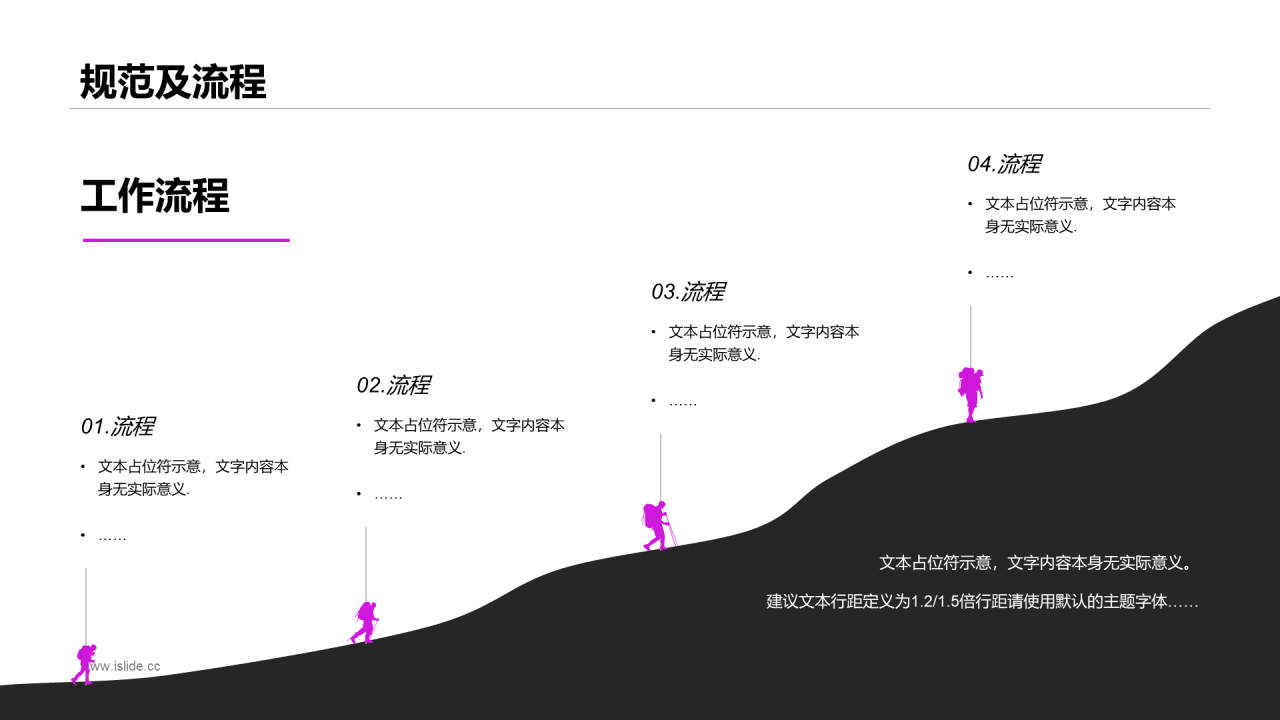 紫色渐变简约风年度工作总结报告PPT下载