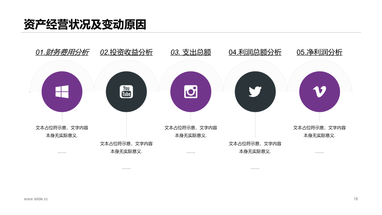 黑色科技财务数据分析研究报告PPT下载