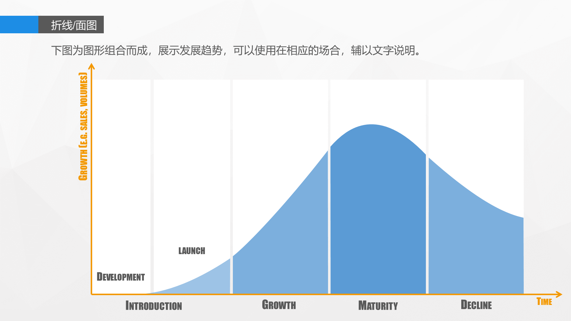 蓝色简约信息图表精选PPT案例