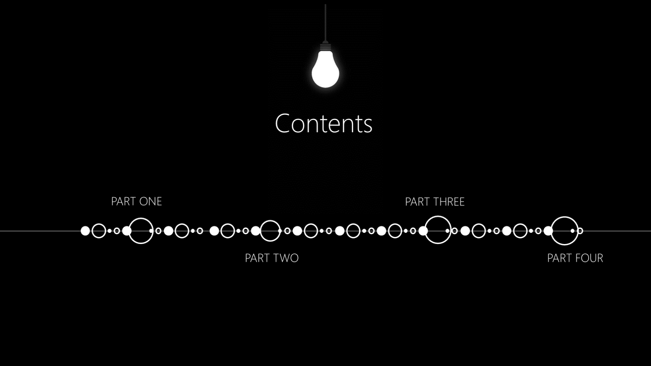 白色酷炫粒子效果科技行业研究报告PPT模板下载