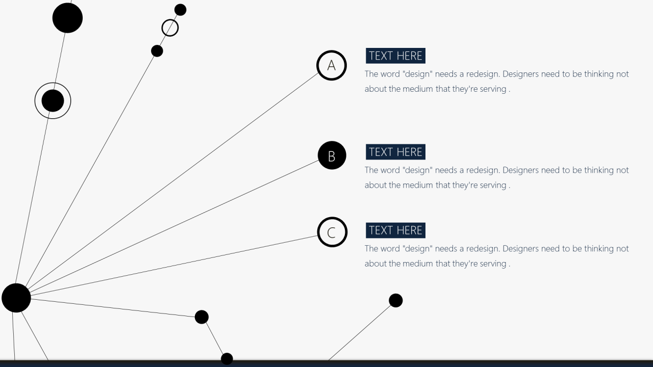 白色酷炫粒子效果科技行业研究报告PPT模板下载