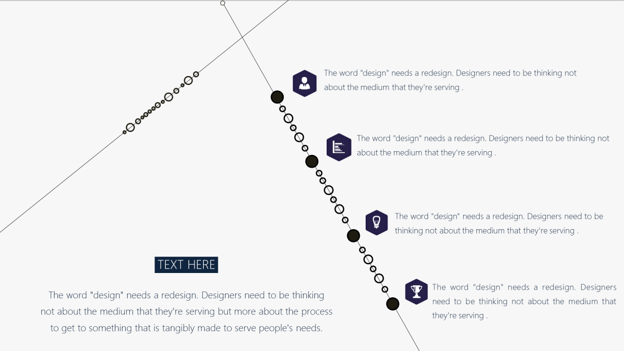 白色酷炫粒子效果科技行业研究报告PPT模板下载