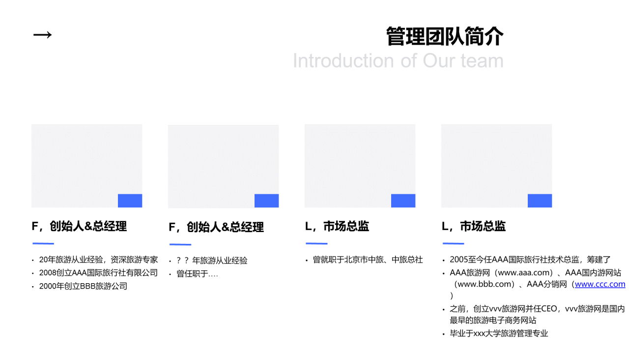 灰色商务商业创业项目计划书PPT素材