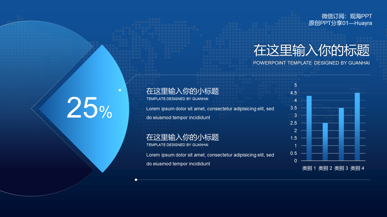 蓝色科技风市场营销分析报告PPT下载