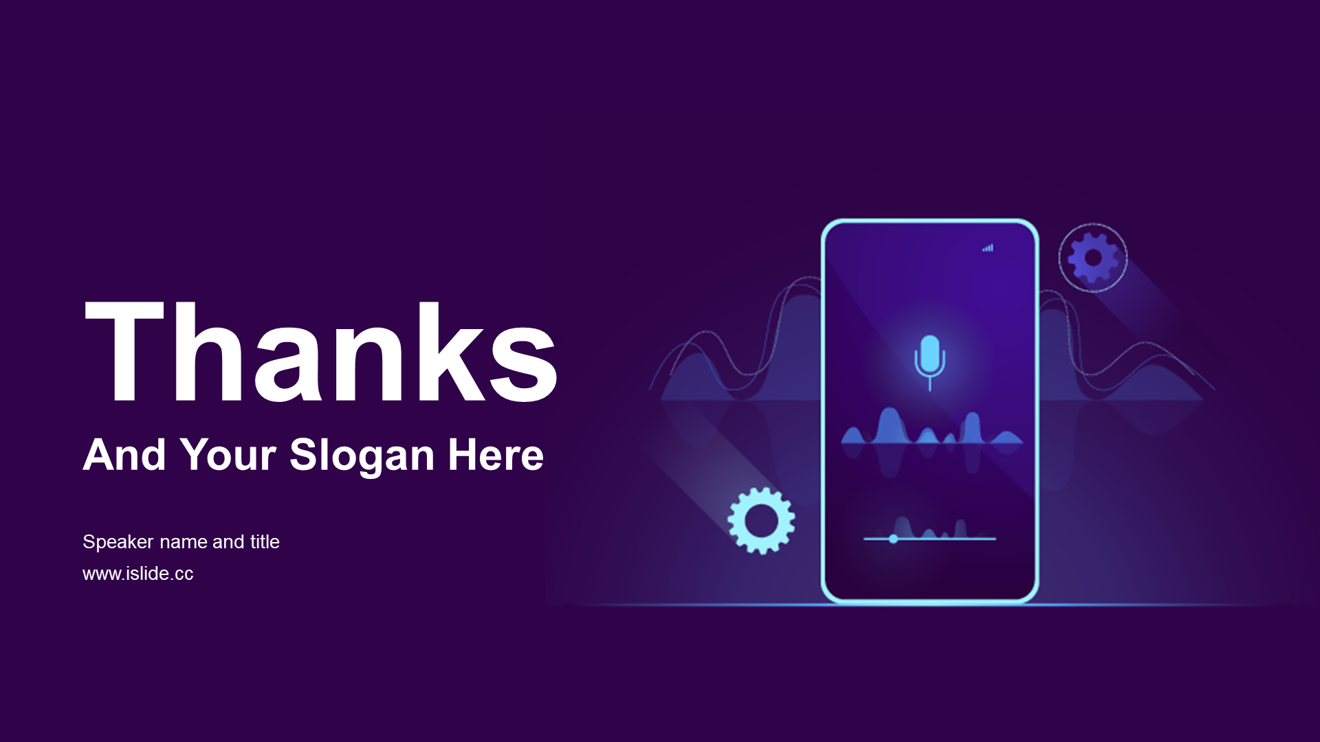 PPT Theme of Blue Technology Intelligent Business Plan