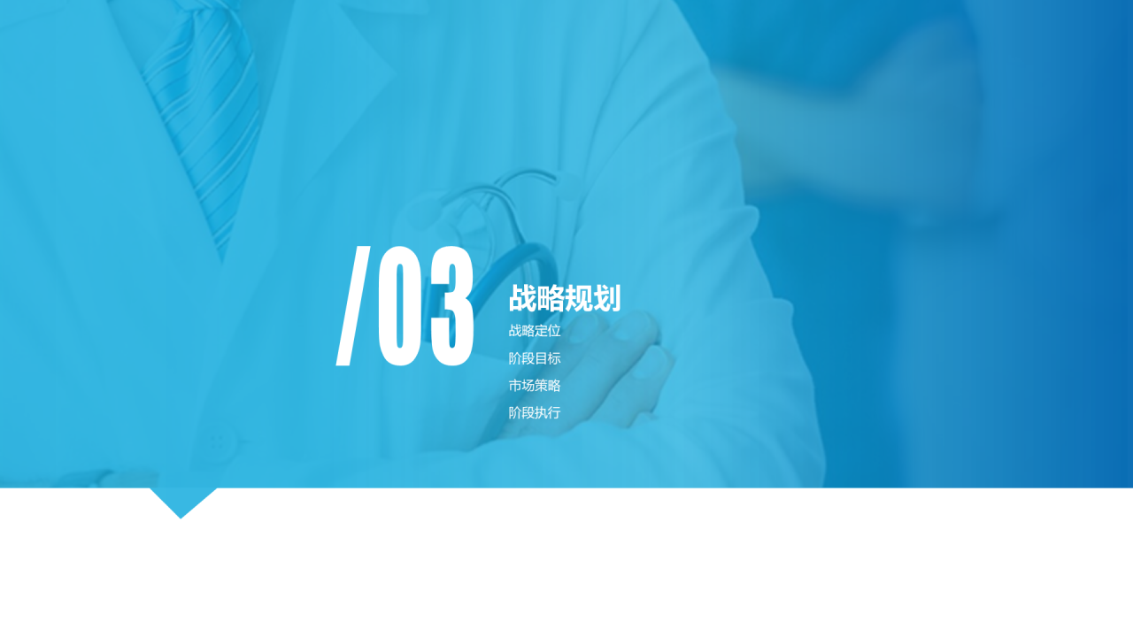 蓝色插画风医疗美容项目商业计划书PPT下载