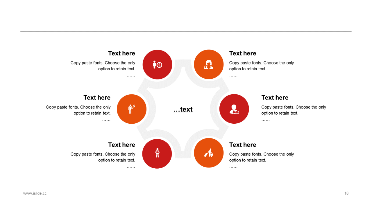 多色插画健身运功市场营销活动PPT模板