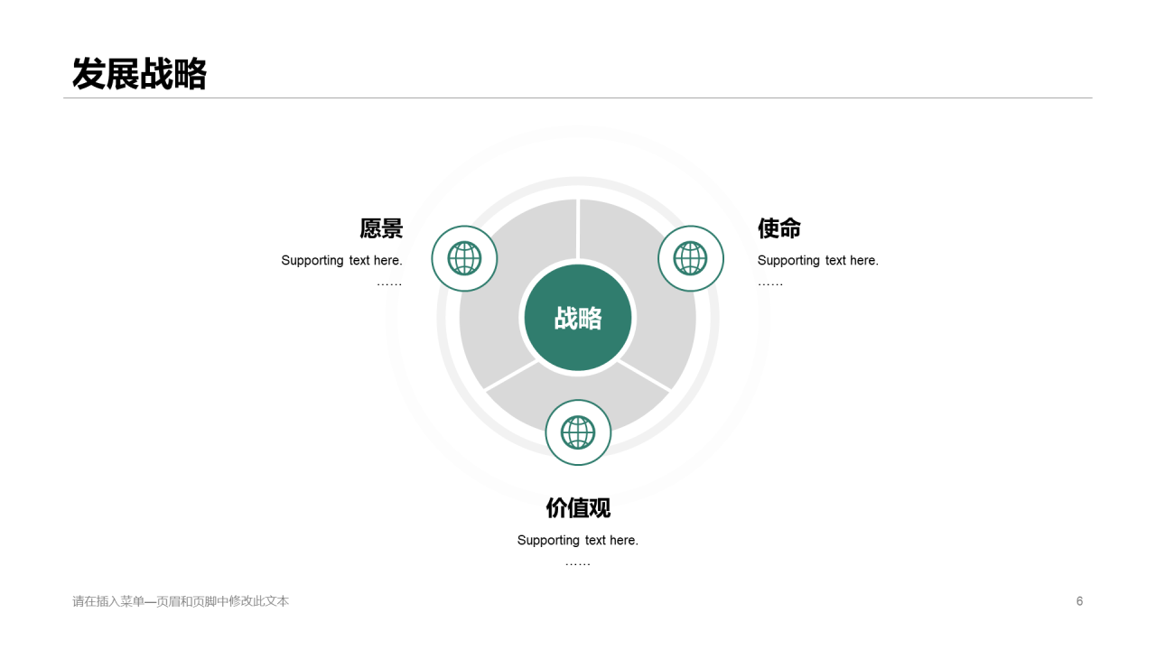 绿色商务环保公司简介年终总结PPT模板