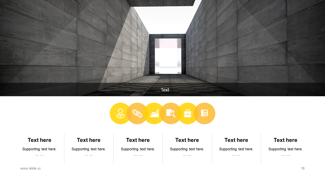 多色插画建筑装修商业计划书PPT案例