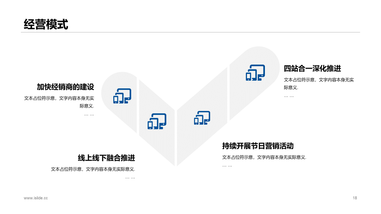 多色商务科技公司市场营销活动方案PPT素材