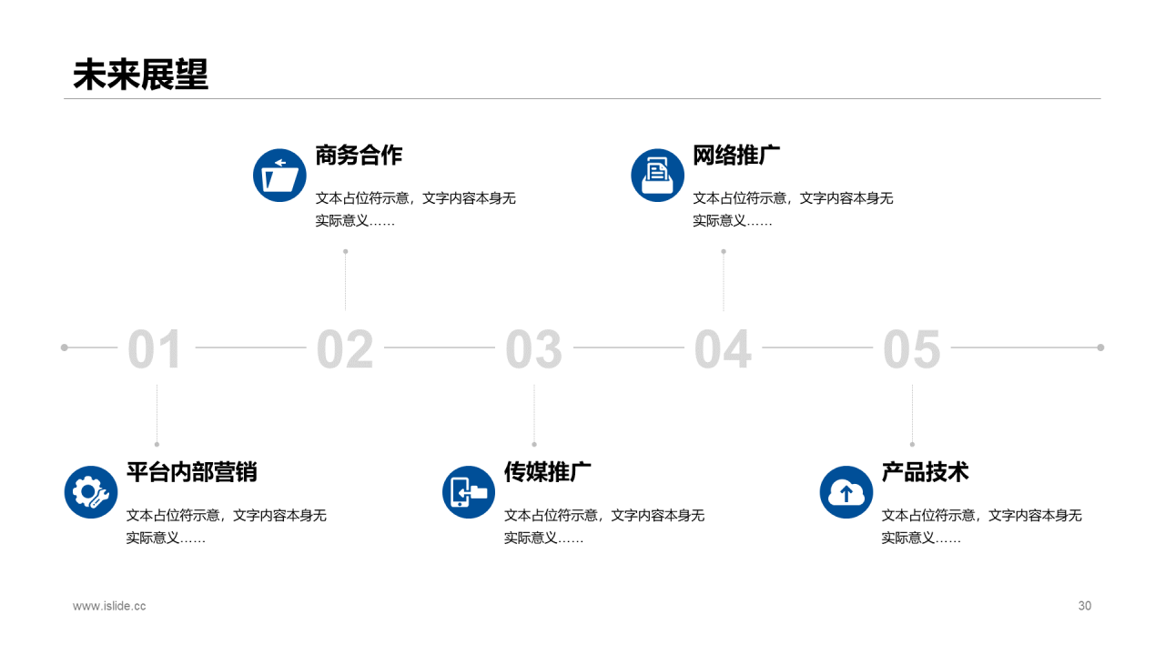 多色商务科技公司市场营销活动方案PPT素材