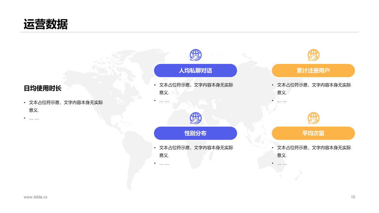 蓝色商务娱乐社交平台项目商业计划书PPT下载