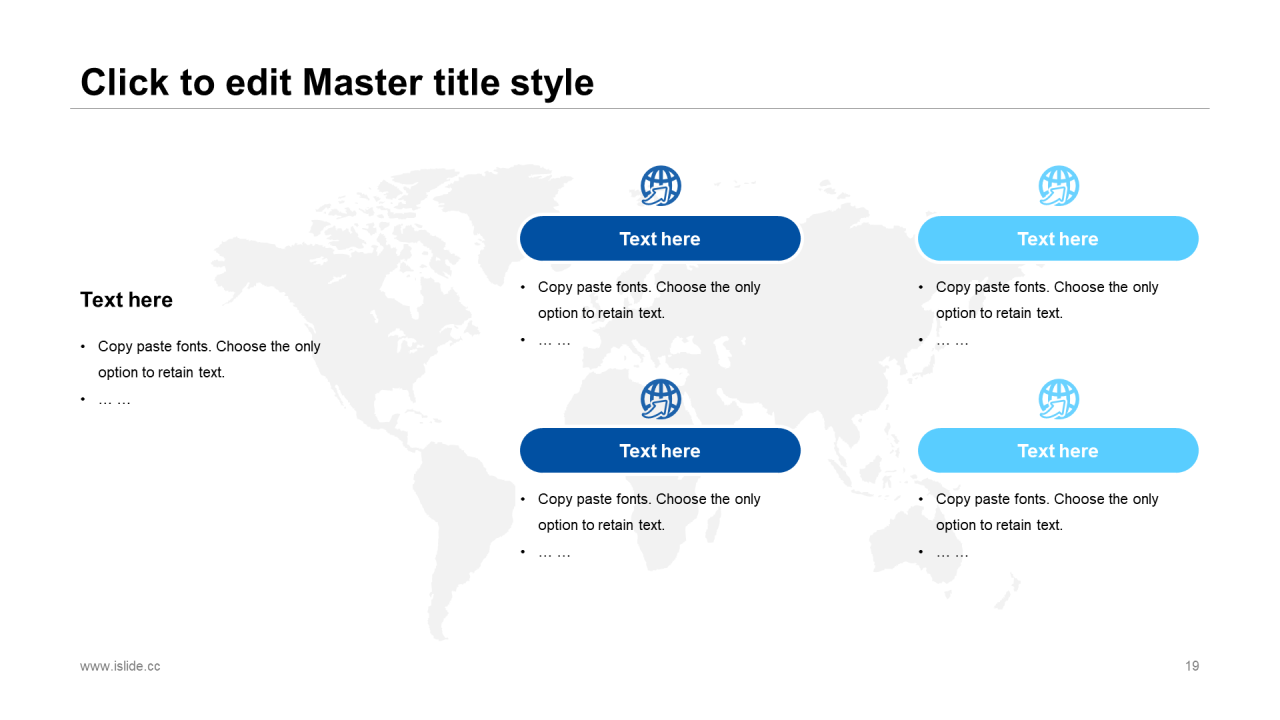 蓝色创意科技风年尾工作总结汇报PPT模板