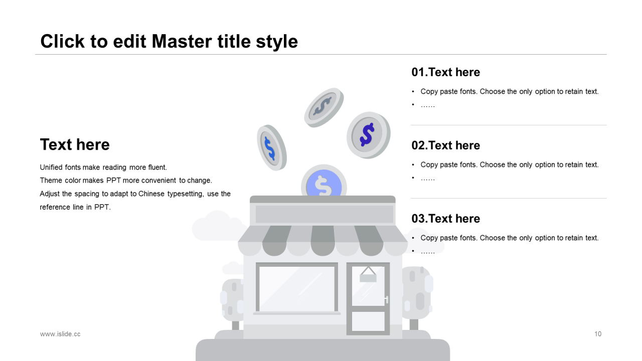 蓝色商务创意风格工作总结项目会议报告PPT下载