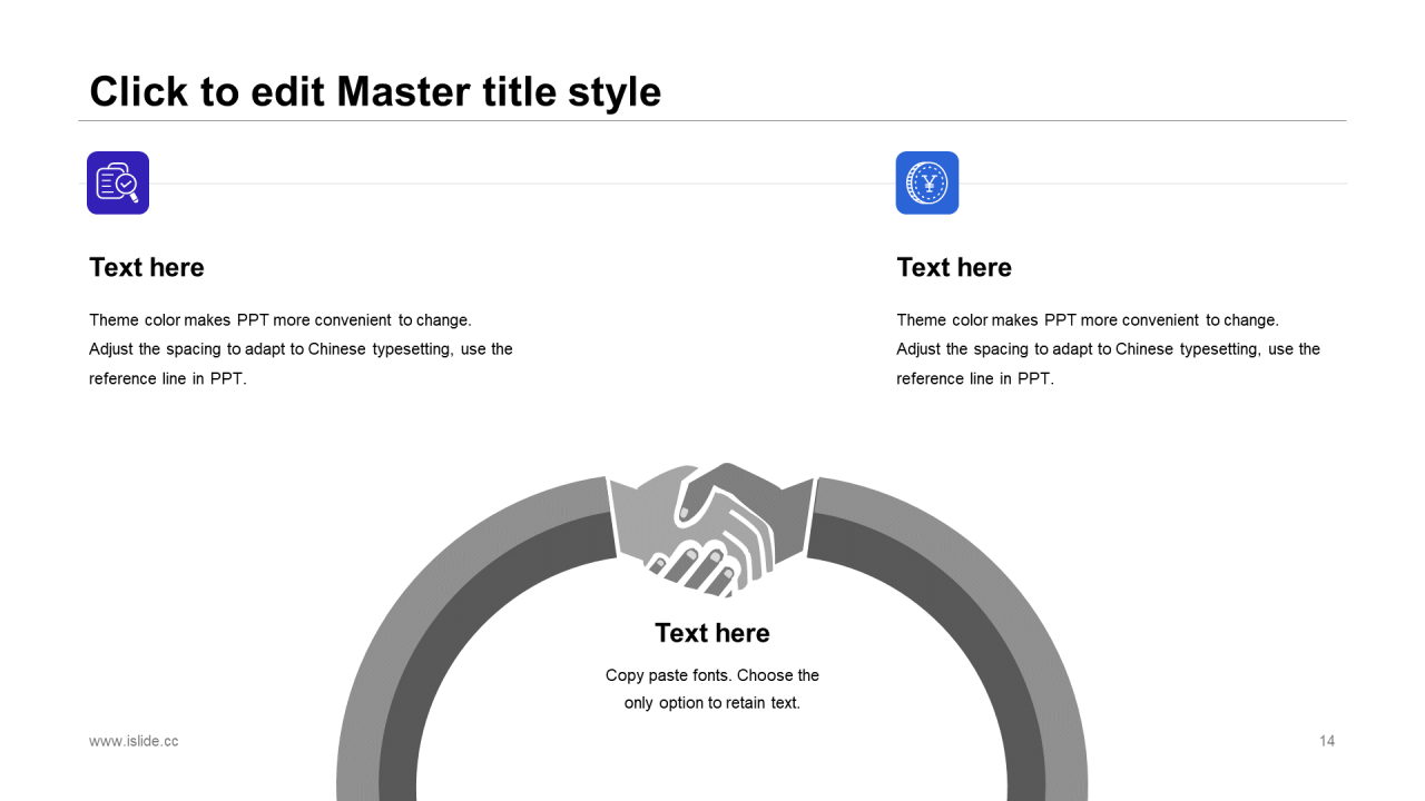 蓝色商务创意风格工作总结项目会议报告PPT下载
