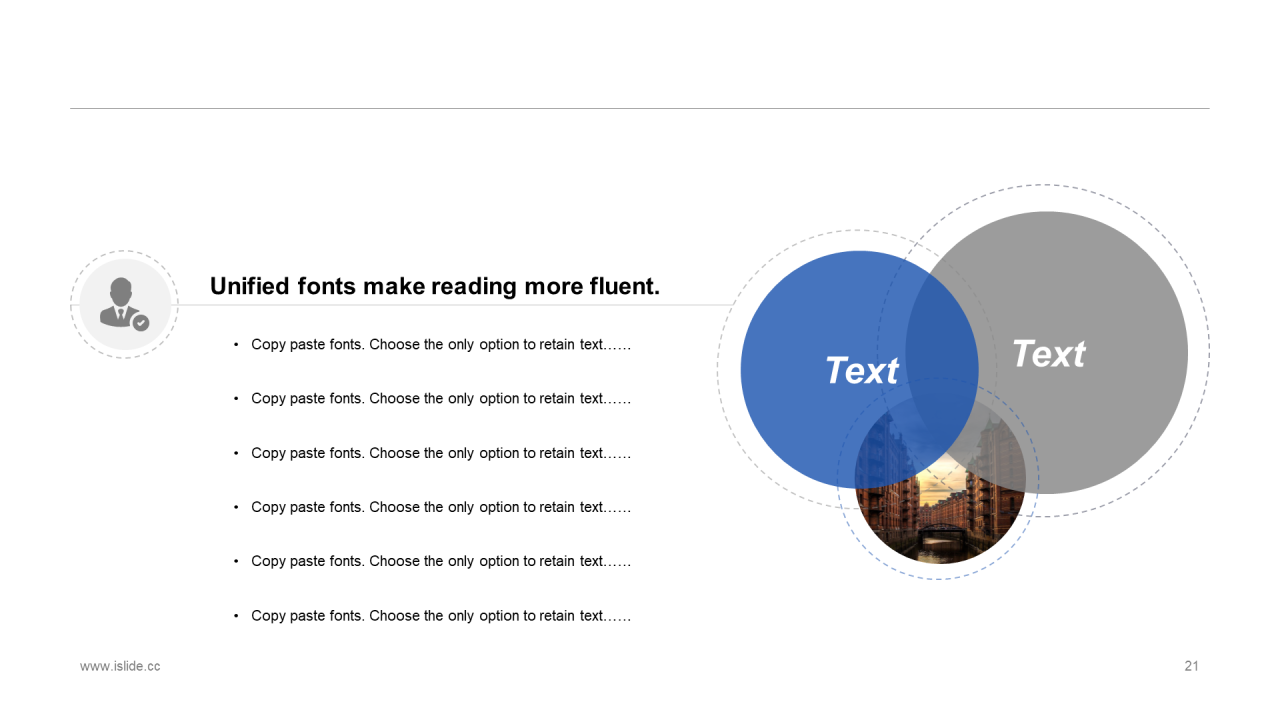 蓝色简约扁平化商务汇报总结PPT案例